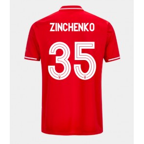 Billiga Nottingham Forest Oleksandr Zinchenko #35 Hemmatröja 2025-26 Kortärmad